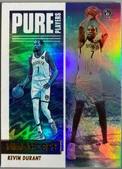 Kevin Durant [Holo] #10 Basketball Cards 2021 Panini Hoops Pure Players Prices