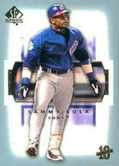 Sammy Sosa Baseball Cards 2003 SP Authentic Prices