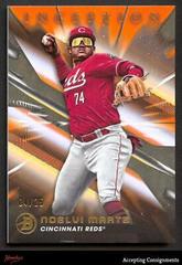 Noelvi Marte [Orange Foil] #17 Baseball Cards 2023 Bowman Inception Prices