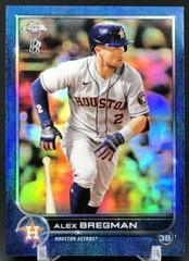 Alex Bregman [Ben Baller Blue] Baseball Cards 2022 Topps Chrome Prices