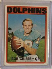Bob Griese Football Cards 1972 Topps Prices