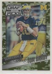 Tom Brady [Camo Prizm] #96 Football Cards 2015 Panini Prizm Collegiate Draft Picks Prices