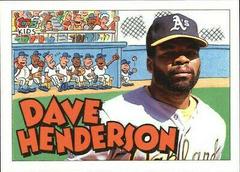 Dave Henderson Baseball Cards 1992 Topps Kids Prices
