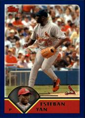 Esteban Yan Baseball Cards 2003 Topps Traded Prices