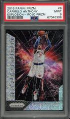 Carmelo Anthony [Mojo Prizm] #6 Basketball Cards 2016 Panini Prizm Explosion Prices