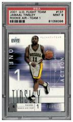 Jamaal Tinsley Basketball Cards 2001 Upper Deck Flight Team Prices