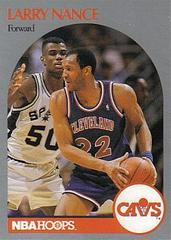 Larry Nance #78 Basketball Cards 1990 Hoops Prices
