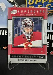 Dustin Wolf [Silver] #HR56 Hockey Cards 2023 Upper Deck Honor Roll Prices