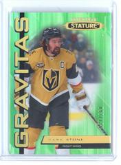Mark Stone [Green] Hockey Cards 2021 Upper Deck Stature Gravitas Prices