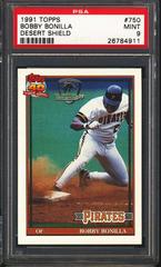 Bobby Bonilla Baseball Cards 1991 Topps Desert Shield Prices