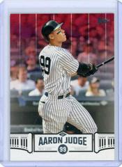 Aaron Judge [Red] #AJ-24 Baseball Cards 2018 Topps Aaron Judge Highlights Prices