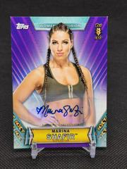 Marina Shafir [Purple] Wrestling Cards 2019 Topps WWE Women's Division Autographs Prices
