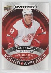 Lucas Raymond Hockey Cards 2021 Upper Deck Ovation Round of Applause Prices