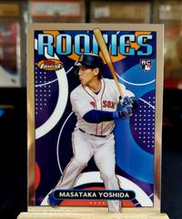 Masataka Yoshida #FRD-12 Baseball Cards 2023 Topps Finest Rookies Design Variation Prices