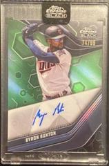 Byron Buxton [Green] #CBA-BB Baseball Cards 2023 Topps Chrome Black Autographs Prices