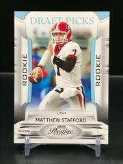 Matthew Stafford [College Draft Picks Autograph] Football Cards 2009 Playoff Prestige Prices