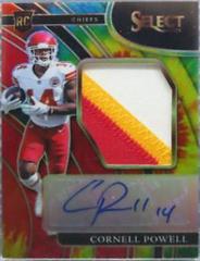 Cornell Powell [Tie Dye] Football Cards 2021 Panini Select Rookie Signatures Prices
