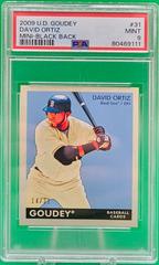 David Price [Mini Black Back] #183 Baseball Cards 2009 Upper Deck Goudey Prices