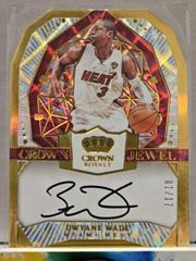 Dwyane Wade [FOTL] #8 Basketball Cards 2023 Panini Crown Royale Jewel Signature Prices