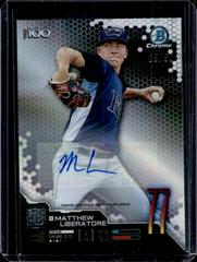 Matthew Liberatore [Autograph] #BTP-77 Baseball Cards 2019 Bowman Chrome Scouts' Top 100 Prices
