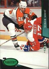 Jason Bowen Hockey Cards 1993 Parkhurst Prices