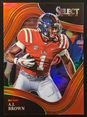 A. J. Brown [Red] #157 Football Cards 2022 Panini Select Draft Picks Prices