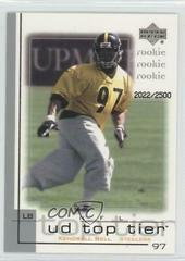 Kendrell Bell #268 Football Cards 2001 Upper Deck Top Tier Prices