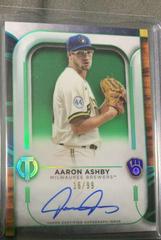 Aaron Ashby [Green] Baseball Cards 2022 Topps Tribute Autographs Prices