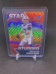 Josh Allen [Red Plaid] #SS12 Football Cards 2021 Panini Rookies and Stars Studded Prices