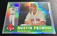 Dustin Pedroia [Black Refractor] Baseball Cards 2009 Topps Heritage Chrome Prices