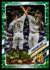 Fernando Tatis Jr. , Jake Cronenworth [Green Foil] Baseball Cards 2021 Topps Update Prices