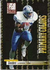 Barry Sanders [Yellow] #PC-35 Football Cards 2001 Panini Donruss Elite Primary Colors Prices