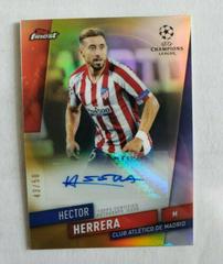 Hector Herrera [Gold Refractor] Soccer Cards 2019 Finest UEFA Champions League Autographs Prices