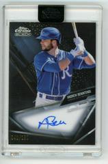 Andrew Benintendi [Refractor] Baseball Cards 2021 Topps Chrome Black Autographs Prices