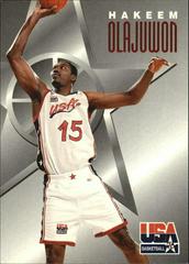 Hakeem Olajuwon Basketball Cards 1996 Skybox Texaco USA Prices