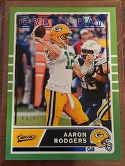 Aaron Rodgers [Blue] #C-23 Football Cards 2019 Panini Chronicles Classics Prices
