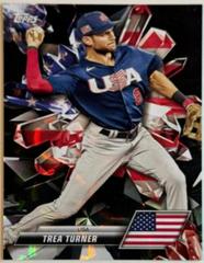 Trea Turner [Black Difractor] #IG-2 Baseball Cards 2023 Topps World Classic International Gems Prices