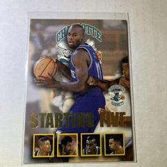 Glen Rice Basketball Cards 1996 Hoops Starting Five Prices