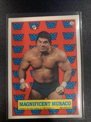 Magnificent Muraco Wrestling Cards 1987 Topps WWF Stickers Prices