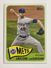 Jacob DeGrom Baseball Cards 2021 Topps 1965 Redux Prices