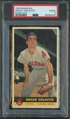 Rocky Colavito Baseball Cards 1959 Bazooka Hand Cut Prices