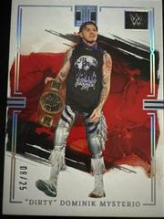 Dirty Dominik Mysterio [Holo Silver] #18 Wrestling Cards 2023 Panini Impeccable WWE Prices