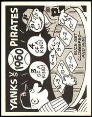 Yanks VS Pirates [1960] Baseball Cards 1967 Laughlin World Series Prices