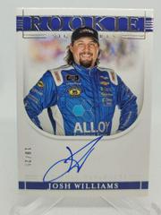 Josh Williams #R-JW Racing Cards 2021 Panini National Treasures NASCAR Rookie Signatures Prices