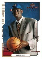 Darius Miles #202 Basketball Cards 2000 Upper Deck MVP Prices