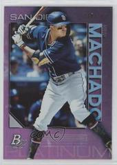 Manny Machado [Pink] Baseball Cards 2020 Bowman Platinum Prices