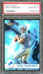 Mike McMahon Football Cards 2001 Topps Finest Prices