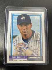 Paul Konerko [Blue] #72DB-PK Baseball Cards 2022 Topps Archives 1992 MLB Debut Autographs Prices