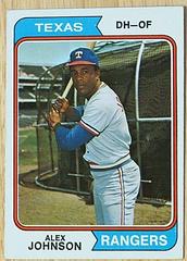 Alex Johnson #107 Baseball Cards 1974 Topps Prices