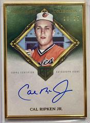 Cal Ripken Jr. [Emerald] Baseball Cards 2023 Topps Gilded Collection Gold Framed Hall of Famers Autographs Prices
